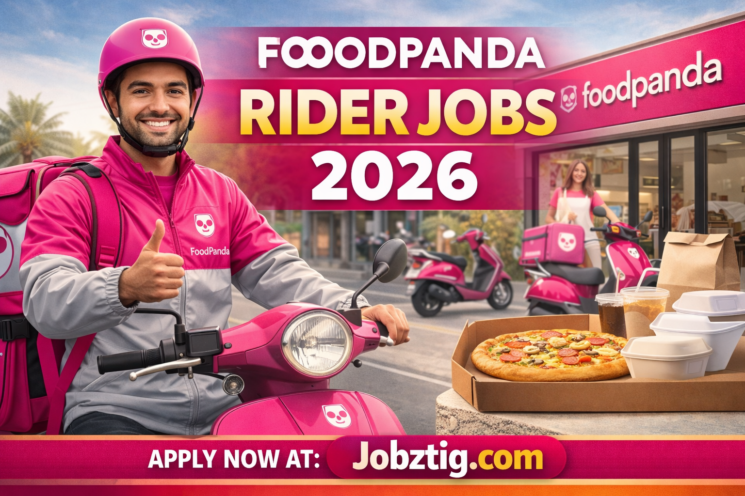 FoodPanda Rider Jobs 2026 – Apply Online & Earn Daily