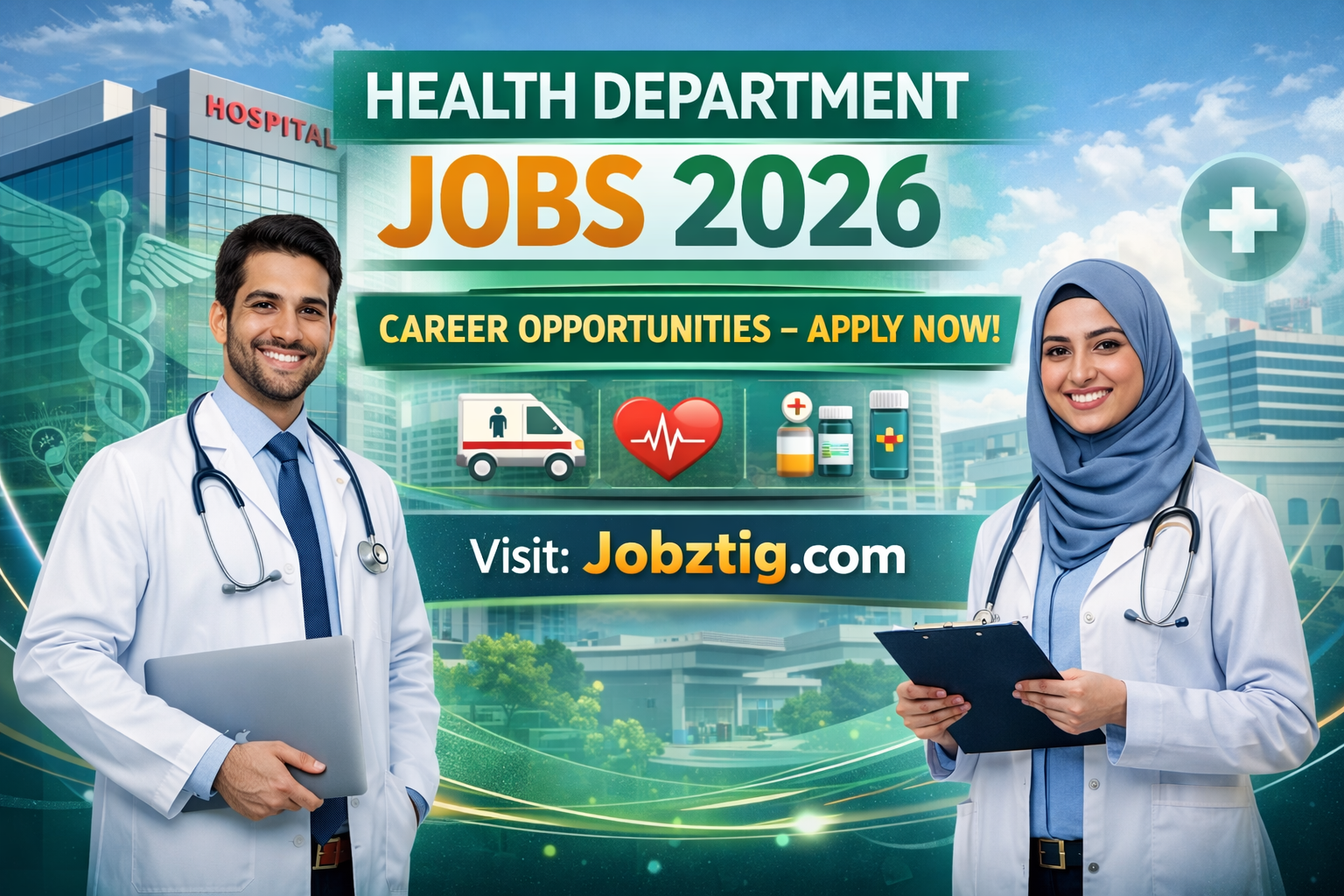 Health Department Jobs 2026 – Latest Government Vacancies Across Pakistan