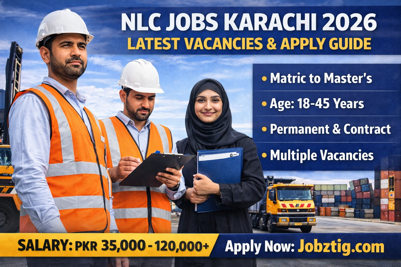 NLC Jobs Karachi 2026 – Latest Vacancies, Salary & How to Apply