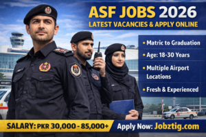 ASF Jobs 2026 – Latest Airports Security Force Vacancies