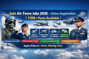 Join Air Force Jobs 2026 – Online Registration | 1100+ Posts
