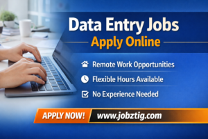 Female Data Entry Jobs 2026 – in Lahore Part Time