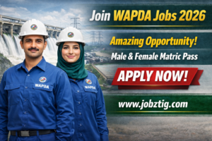 Join WAPDA Jobs 2026 | Male & Female Matric Pass Apply Now